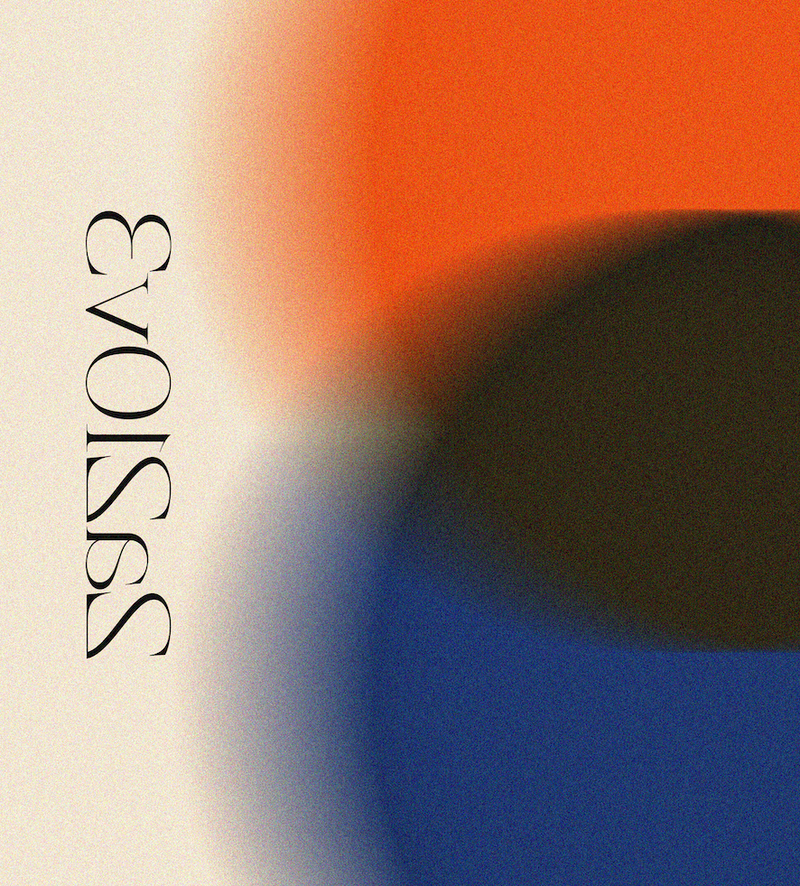 "Calabasas Circles" Mid Century Modern Art Print